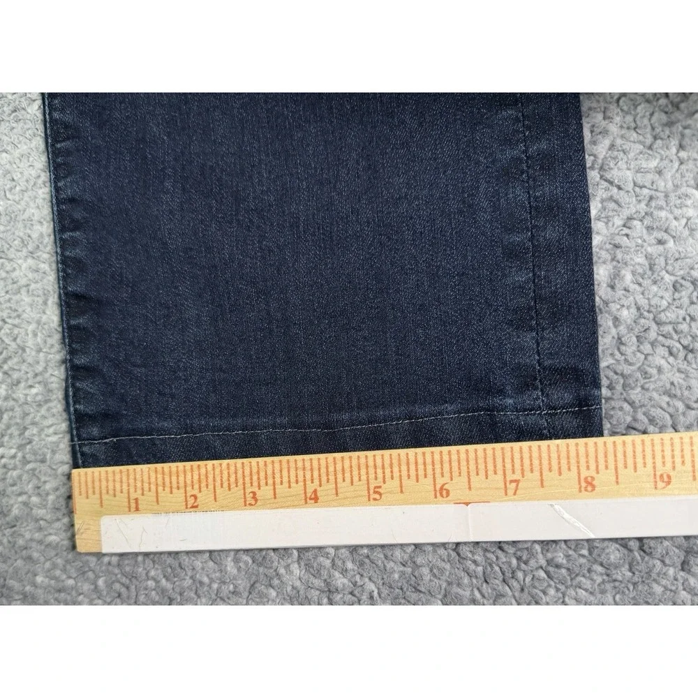 7 For All Mankind Austyn Relaxed Straight Leg Jeans Blue Dark Wash Mens 35x30